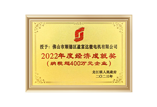 2022年度经济成就奖